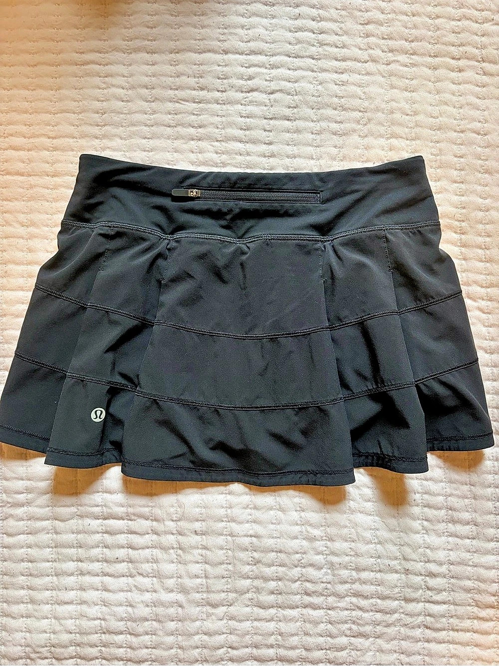 Lululemon Pace Rival Skirt (Short) Women's Black Athletic Skirt